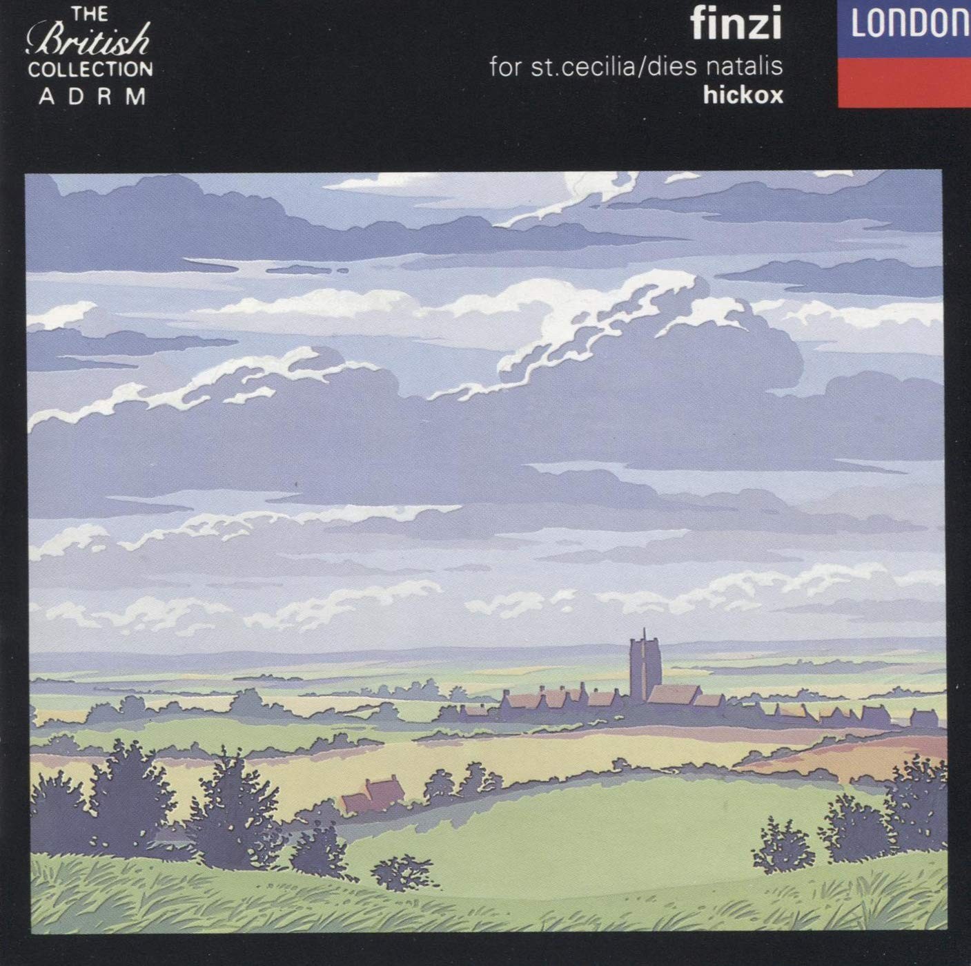 Finzi: Dies Natalis / For St. Cecilia / In Terra Pax – audio cd – Richard Hi…