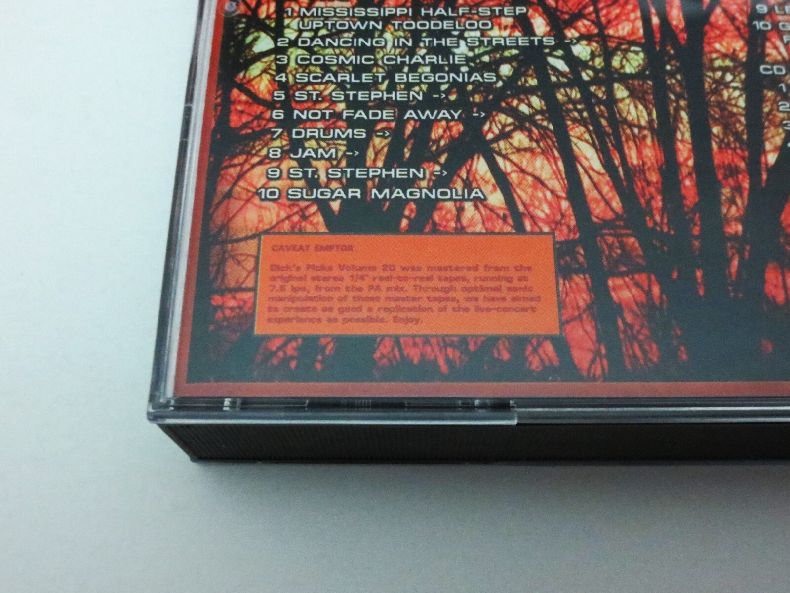 Grateful Dead Dick’s Picks 20 Twenty 1976 MD 9/25/76 Syracuse NY 9/28/76 4 CD