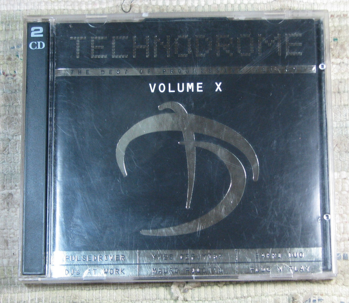 TECHNODROME Vol X 2001 2 CD Polystar Pulsedriver Yves Debuyter Safri Duo Mauro P