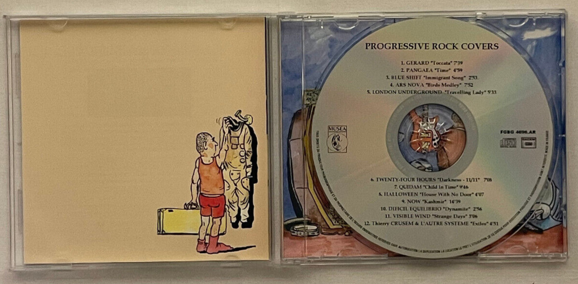 V/A (Ars Nova, Pangaea) – Progressive Rock Covers (Musea FGBG 4696.AR, 2006) VG+