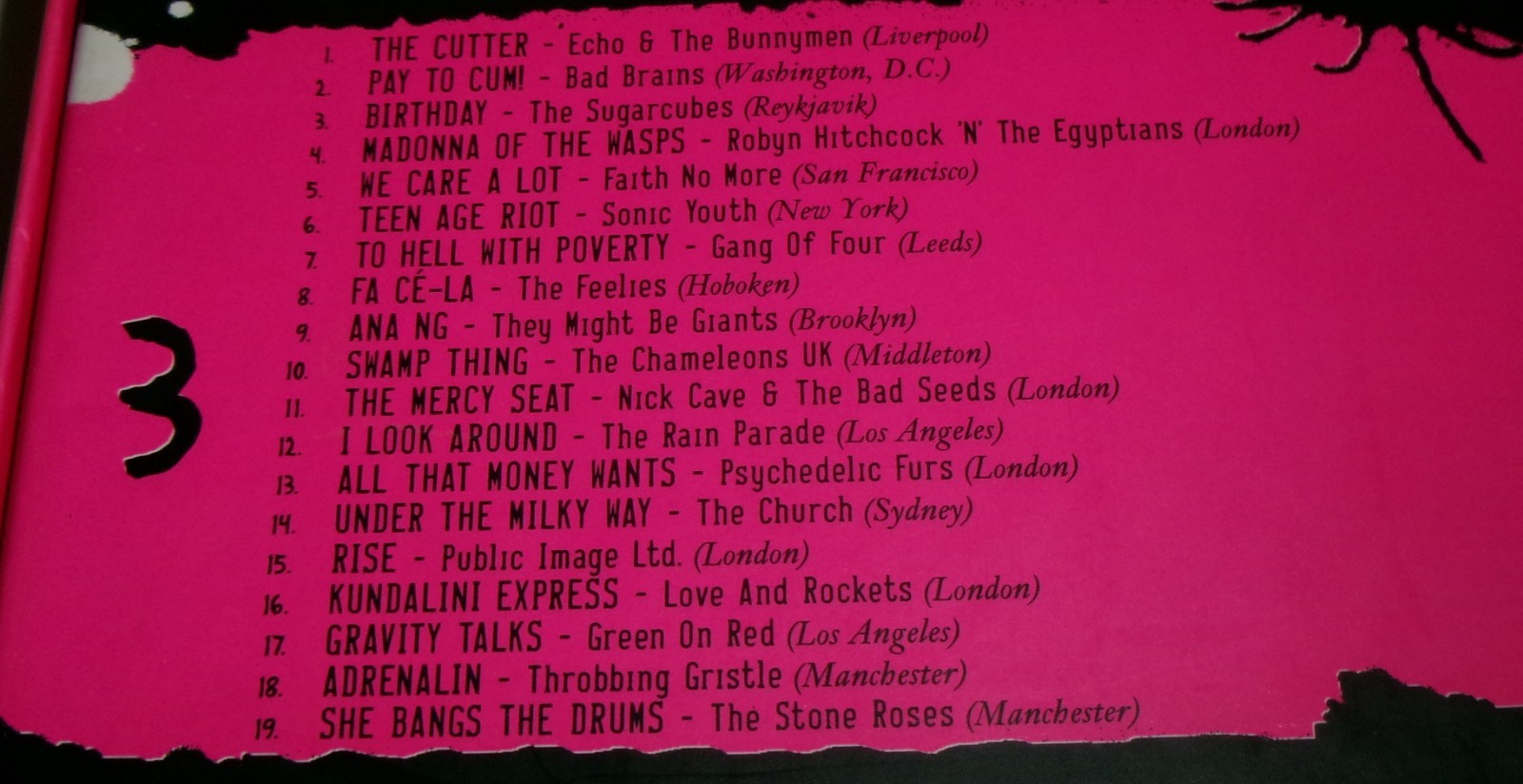 Left Of The Dial 80’s Underground 4 CD Box Set with Book Jam Cure Pixies Cocteau
