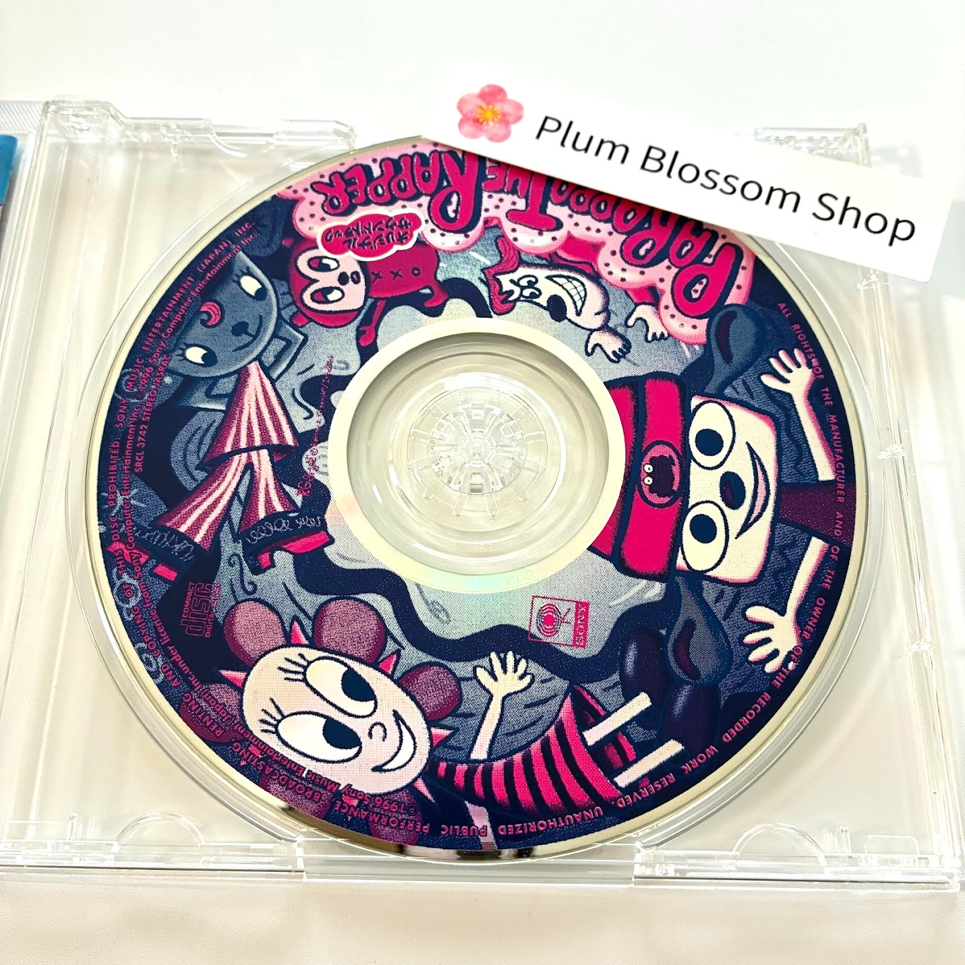PaRappa the Rapper Original Soundtrack OST CD SRCL-3742 Sony Japan Game Music