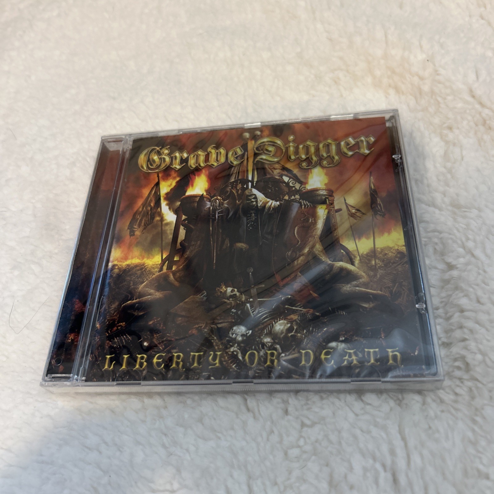 Liberty or Death by Grave Digger (CD, Jan-2007, Locomotive Records) Sealed Rare