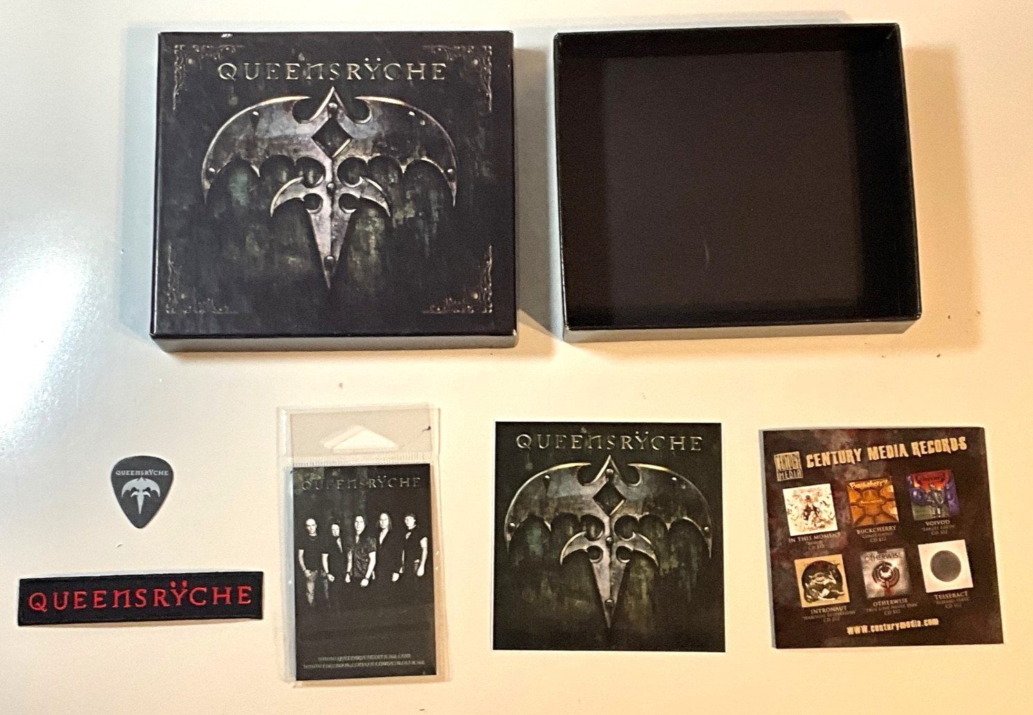 Queensryche 4 CD Lot Dedicated To Chaos, Live Evolution, Empire, Live Crime