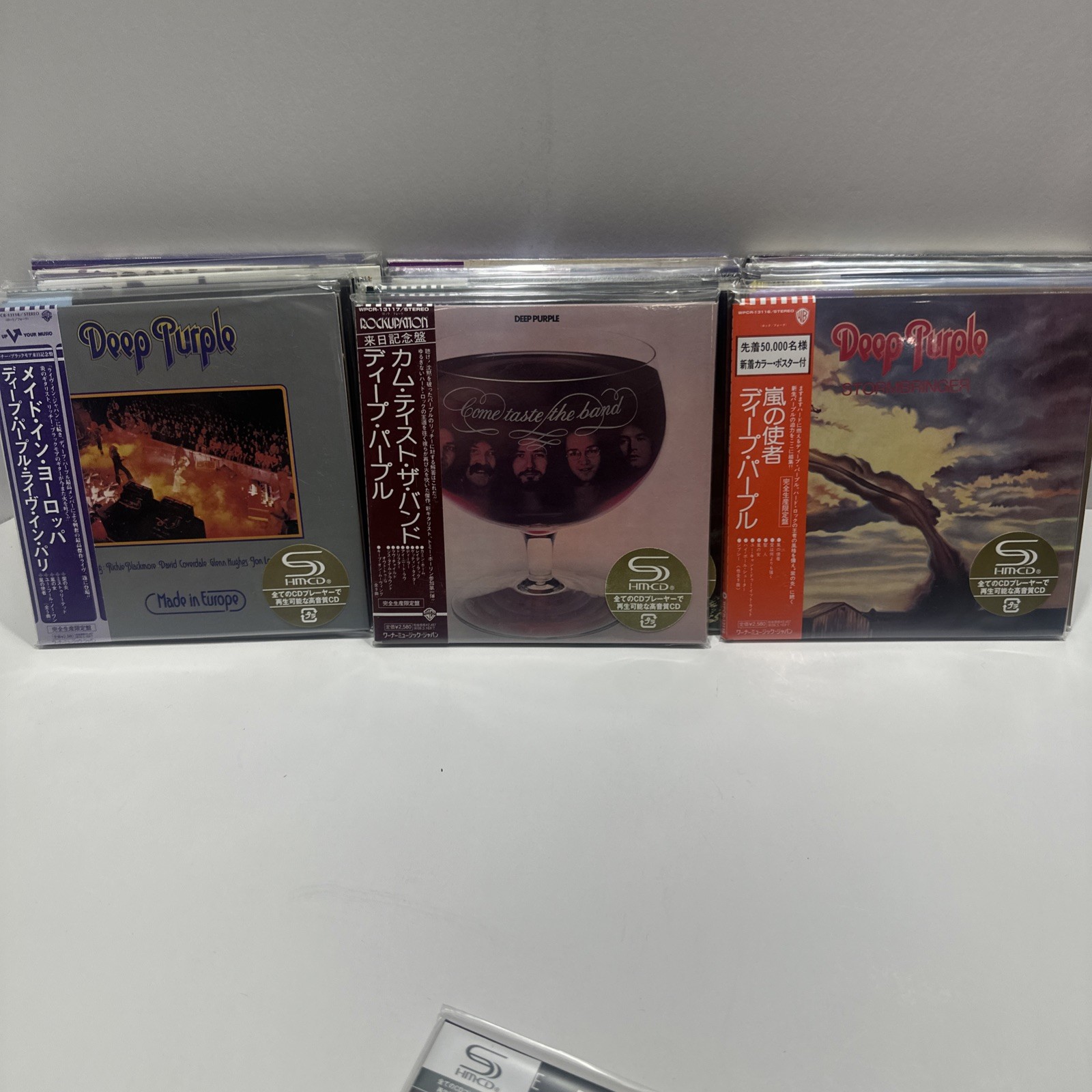 DEEP PURPLE -JAPAN SHM-CD K2HD Mini LP CD Set “20 CD’S” W/PROMO BOX