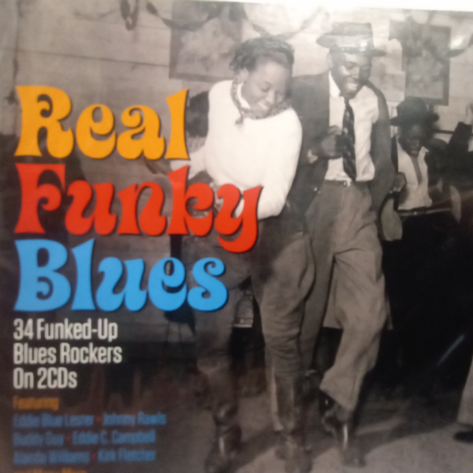 Real Funky Blues- 34 Funked-Up… 2CD sealed new Various Soul R&B Shag