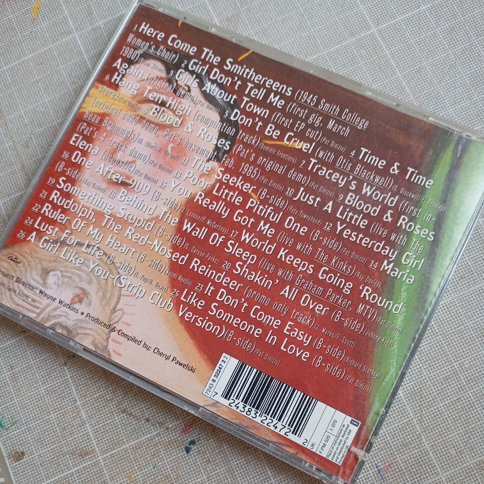 The Smithereens – Attack Of The Smithereens CD Rare 26 tracks. Capitol
