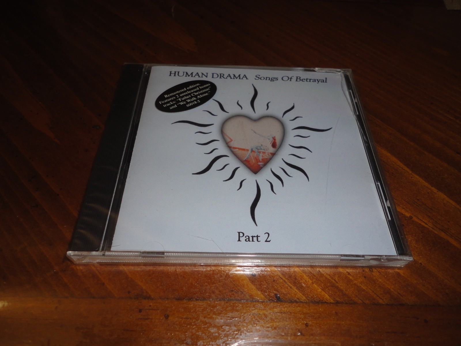 HUMAN DRAMA Songs of Betrayal Part 2 CD Johnny Indovina – Gothic Hard Rock PUNK