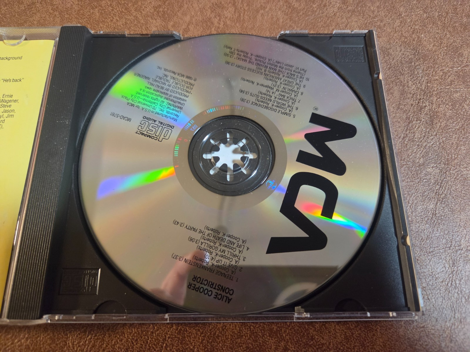 ALICE COOPER – CONSTRICTOR CD HEAVY METAL HARD ROCK