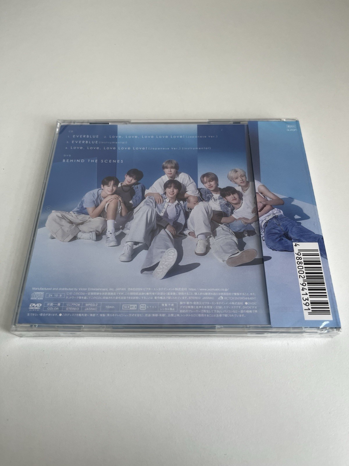 n.SSign EVERBLUE Japan 2nd Single CD+DVD First Press Ltd Ed A VIZL-2361