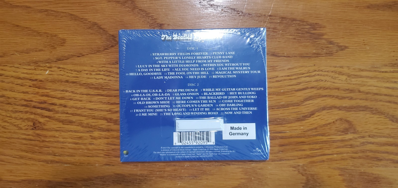 The Beatles / 1967-1970 Blue Album CD Sealed