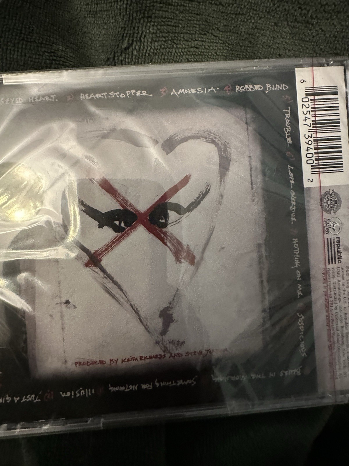 Keith Richards “Crosseyed Heart” CD Sealed, Republic Records B0023615-02. 2015.