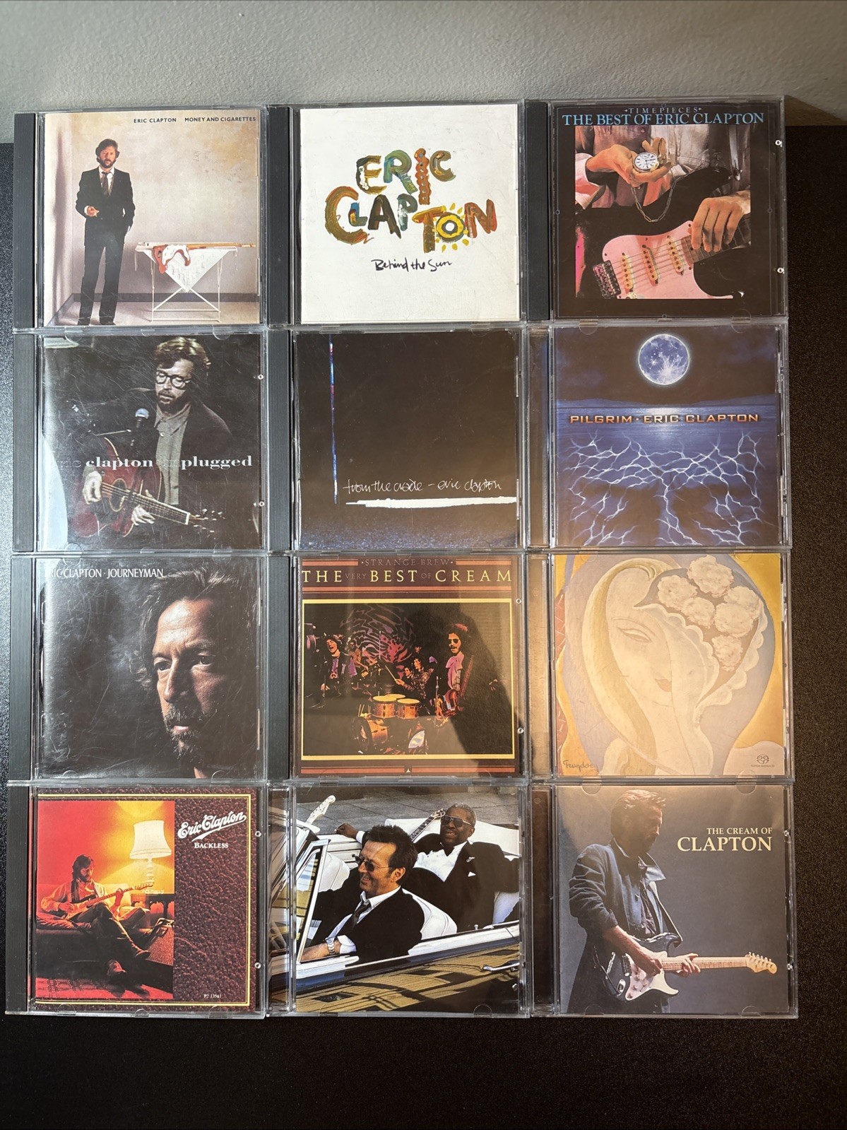 Lot Of 12 Eric Clapton Cream Derek & The Dominos CDs Unplugged Best Of Backless