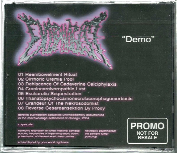 Exophagist – Promotional Demo (CDr) (VG+)