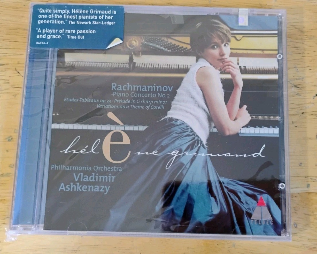 Helene Grimaud Music CD – Sergei Rachmaninoff Covers [NEW] Modern Classical