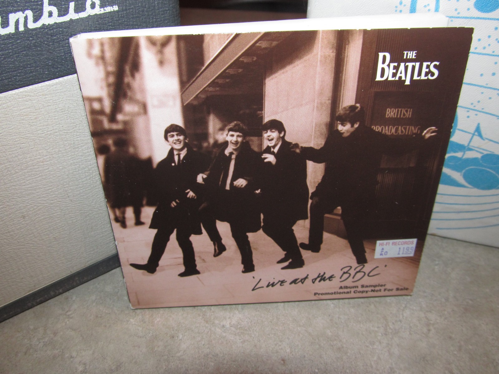 THE BEATLES Album Sampler 1994 Promo CD – LIVE AT THE BBC – Europe Apple