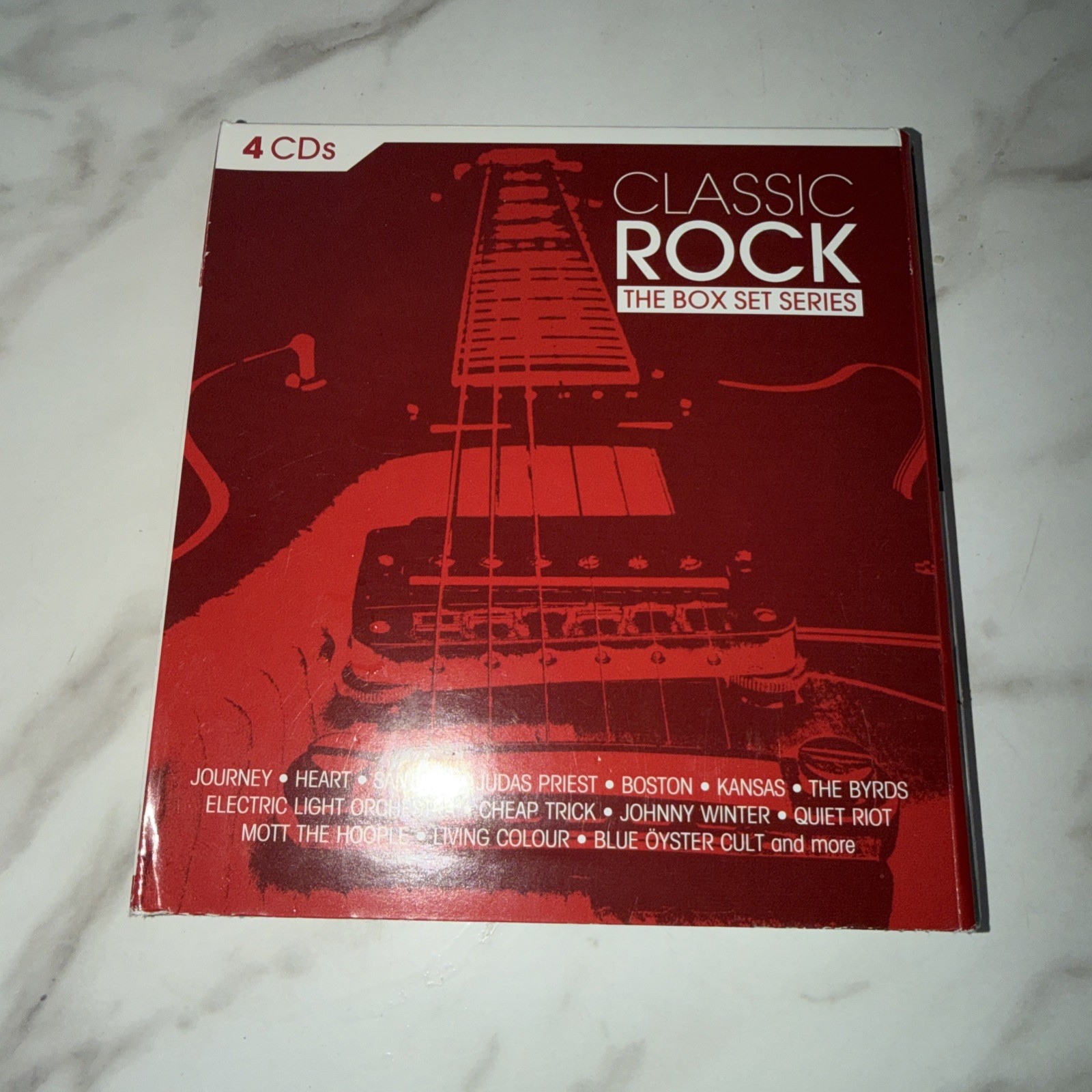 Classic Rock Box Set Series [4CD] Heart Jeff Beck Johnny Winter Ted Nugent : VG