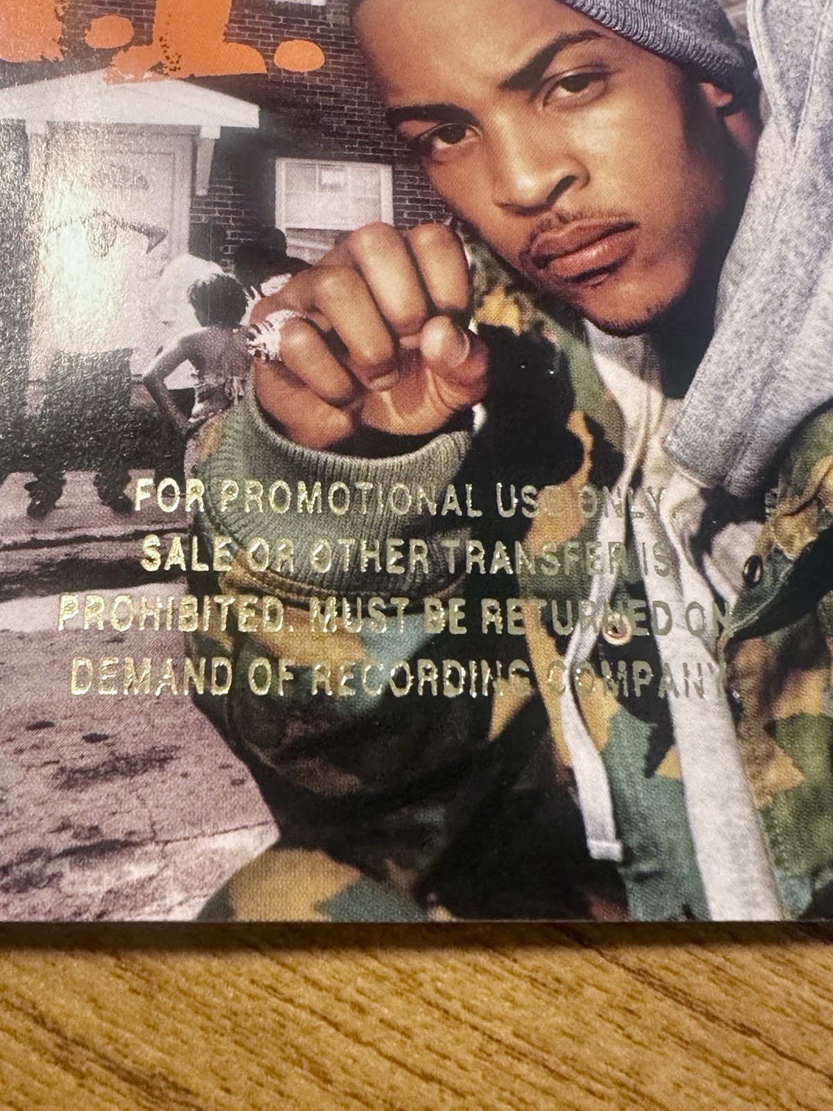 T.I. : Urban Legend (not Clean Version) Promo CD (2004)