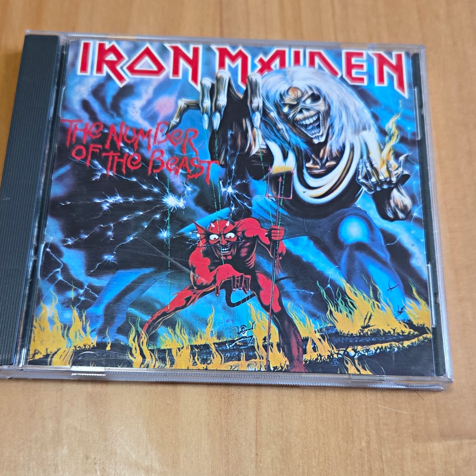 Iron Maiden The Number of the Beast CD Album 1982 Capitol Records C2 46364
