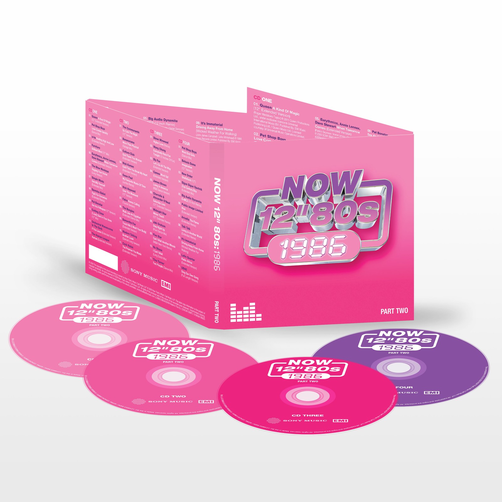 Various Artists NOW 12″ 80s: 1986 – Part T (CD) (UK IMPORT) (PRESALE 04/10/2026)
