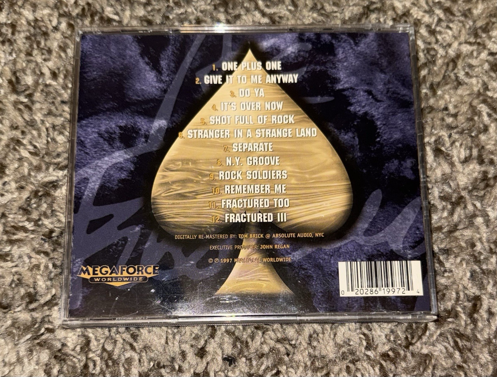 ACE FREHLEY Loaded Deck CD(Remaster 1997 Megaforce)