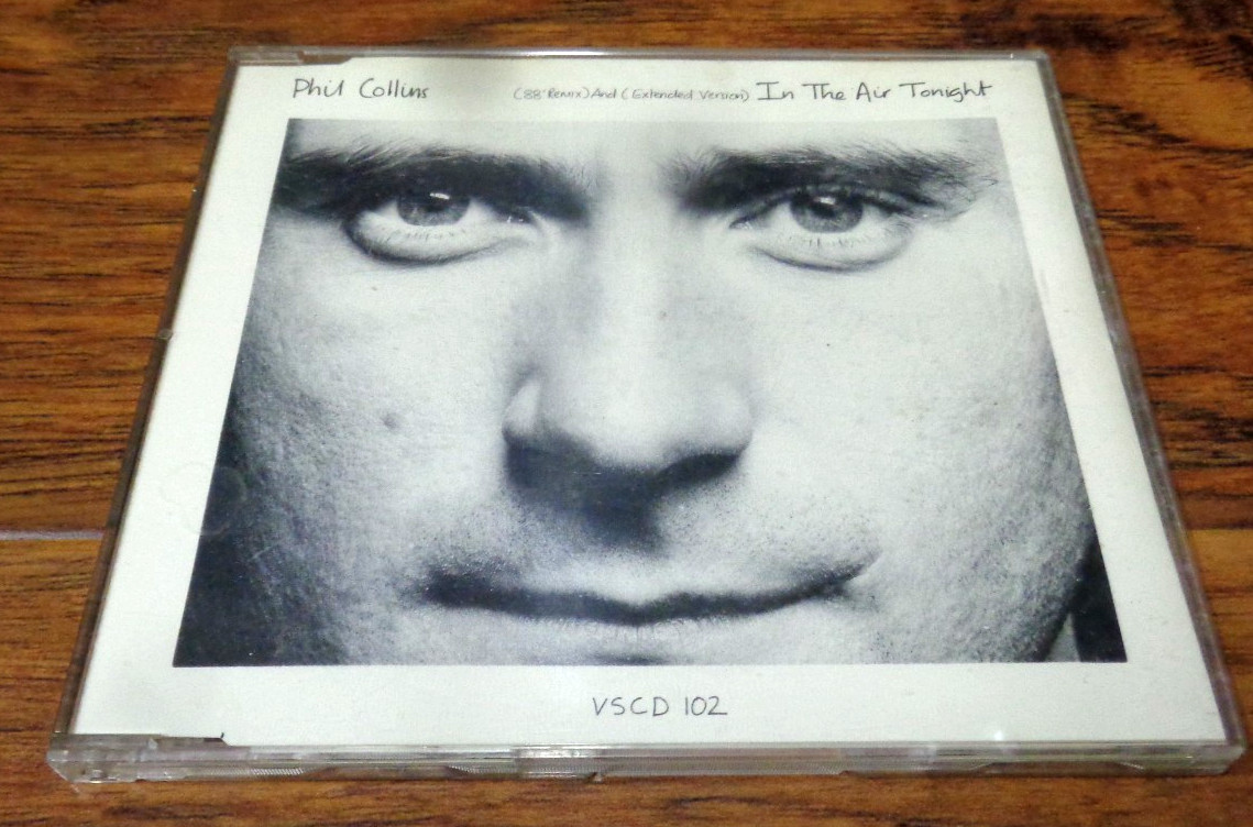 PHIL COLLINS IN THE AIR TONIGHT 88 REMIX RARE CD SINGLE (VSCD-102) TESTED