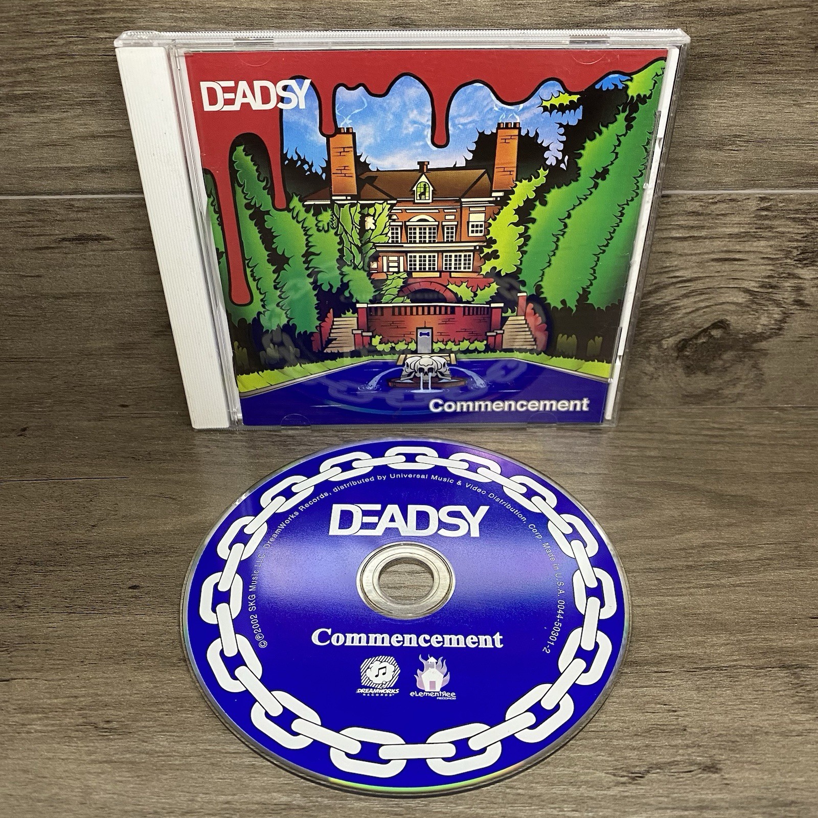 Commencement by Deadsy (CD 2002 Dreamworks) Elijah Blue Allman Gothic Electronic