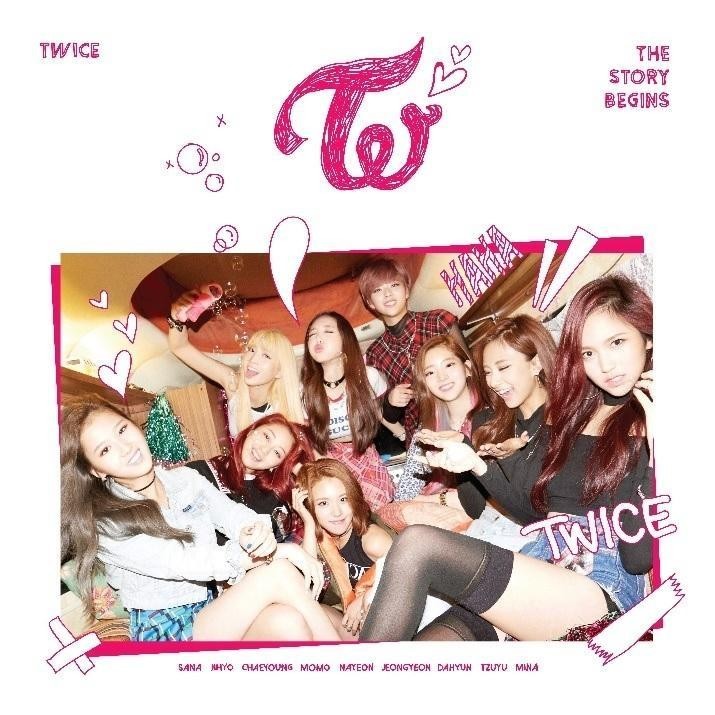 TWICE [The Story Begins] 1st Mini Album CD+Booklet+Galand+PhotoCard SEALED