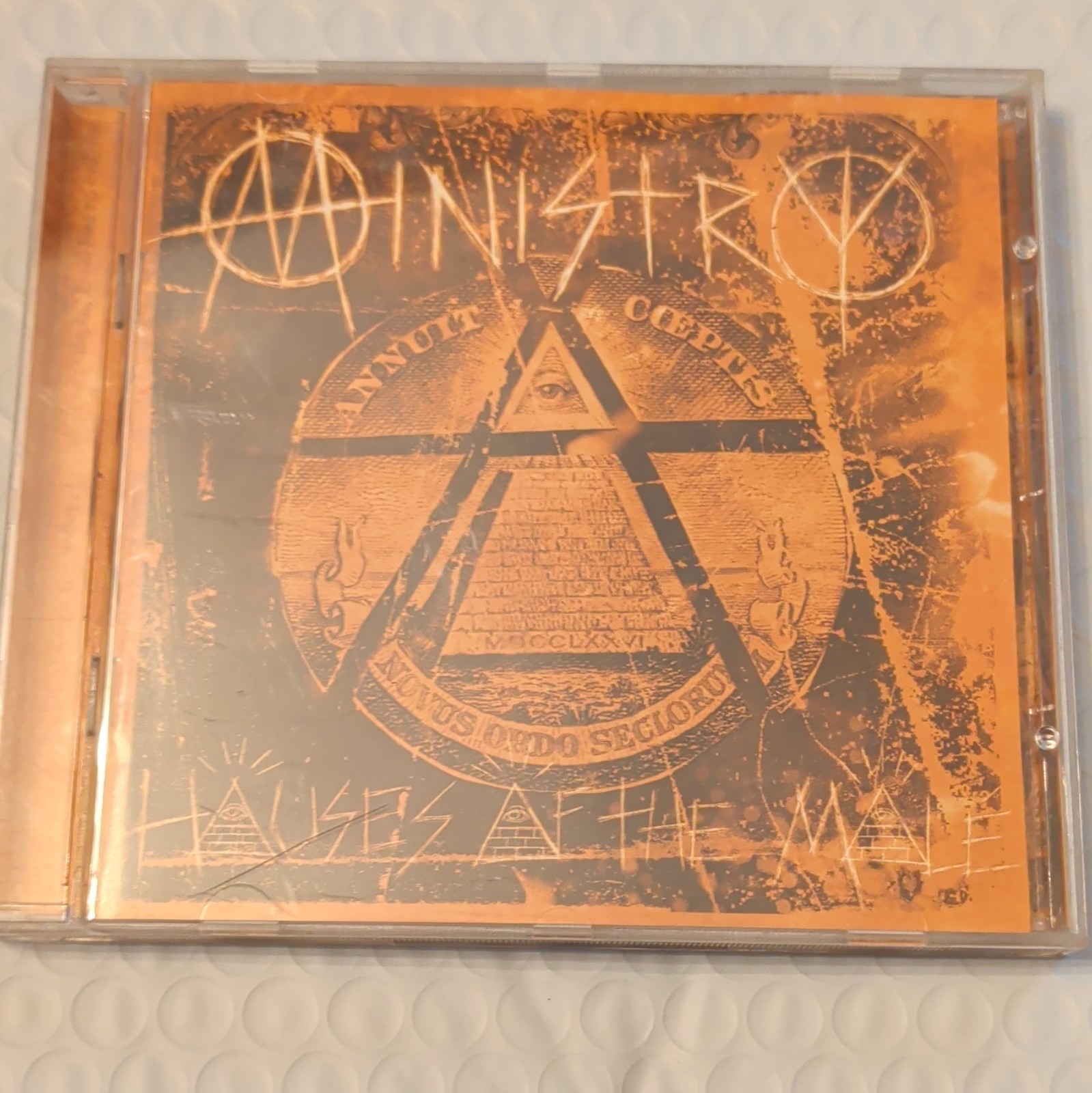 Ministry Houses of the Molé CD 2004 Industrial Metal Jewel Case