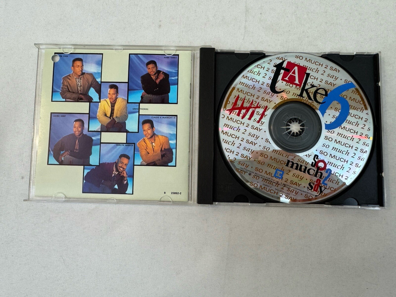 CD- So Much 2 Say – Take 6. CD24 Fast Ship!!!!