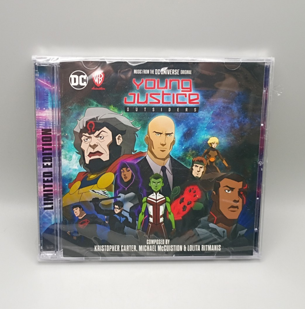 YOUNG JUSTICE: OUTSIDERS Original Soundtrack LA-LA LAND RECORDS 2-CD BRAND NEW