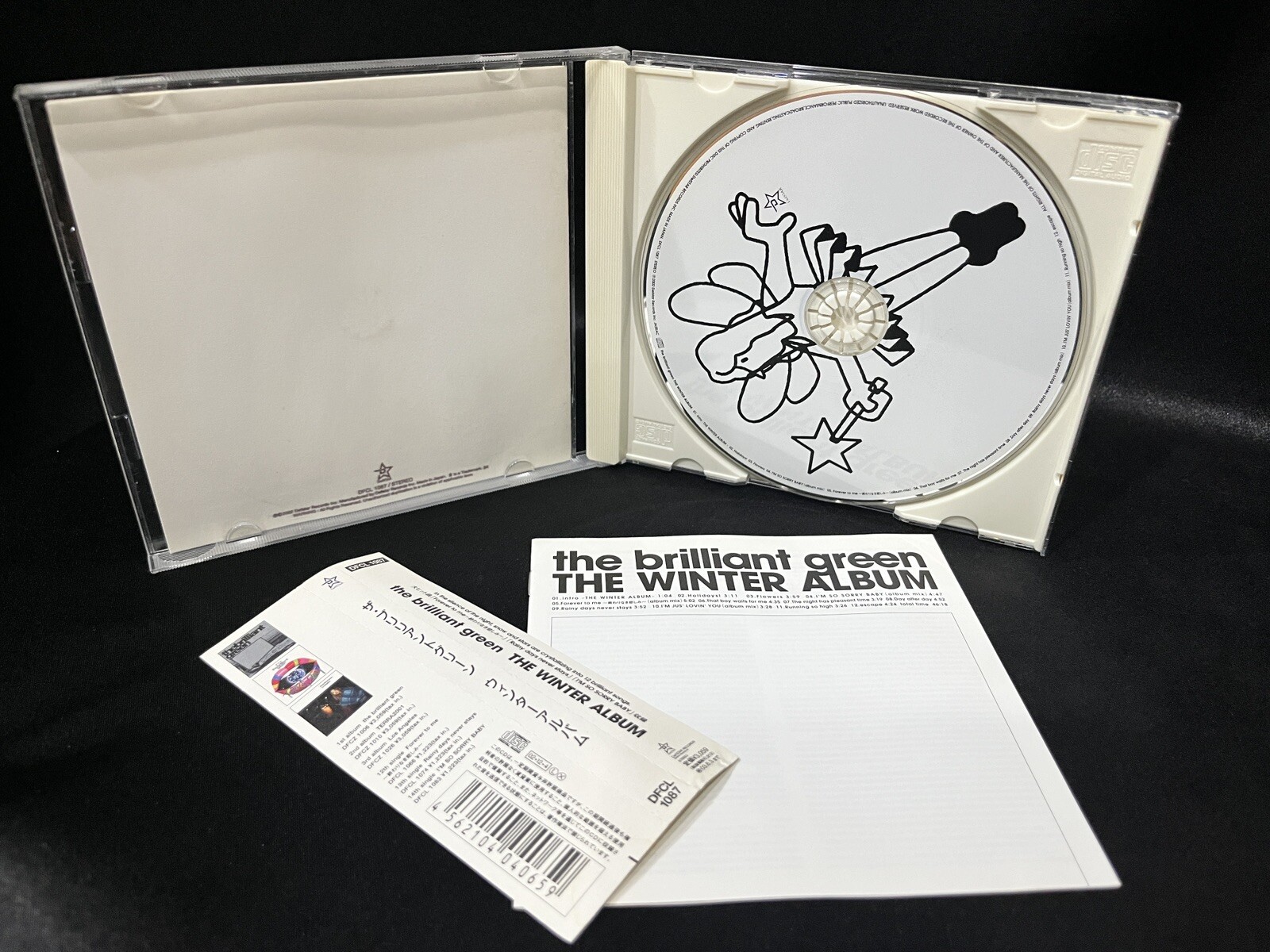 The Brilliant Green The Winter Album Japan OBI CD (DefSTAR Records 2002) J-Pop