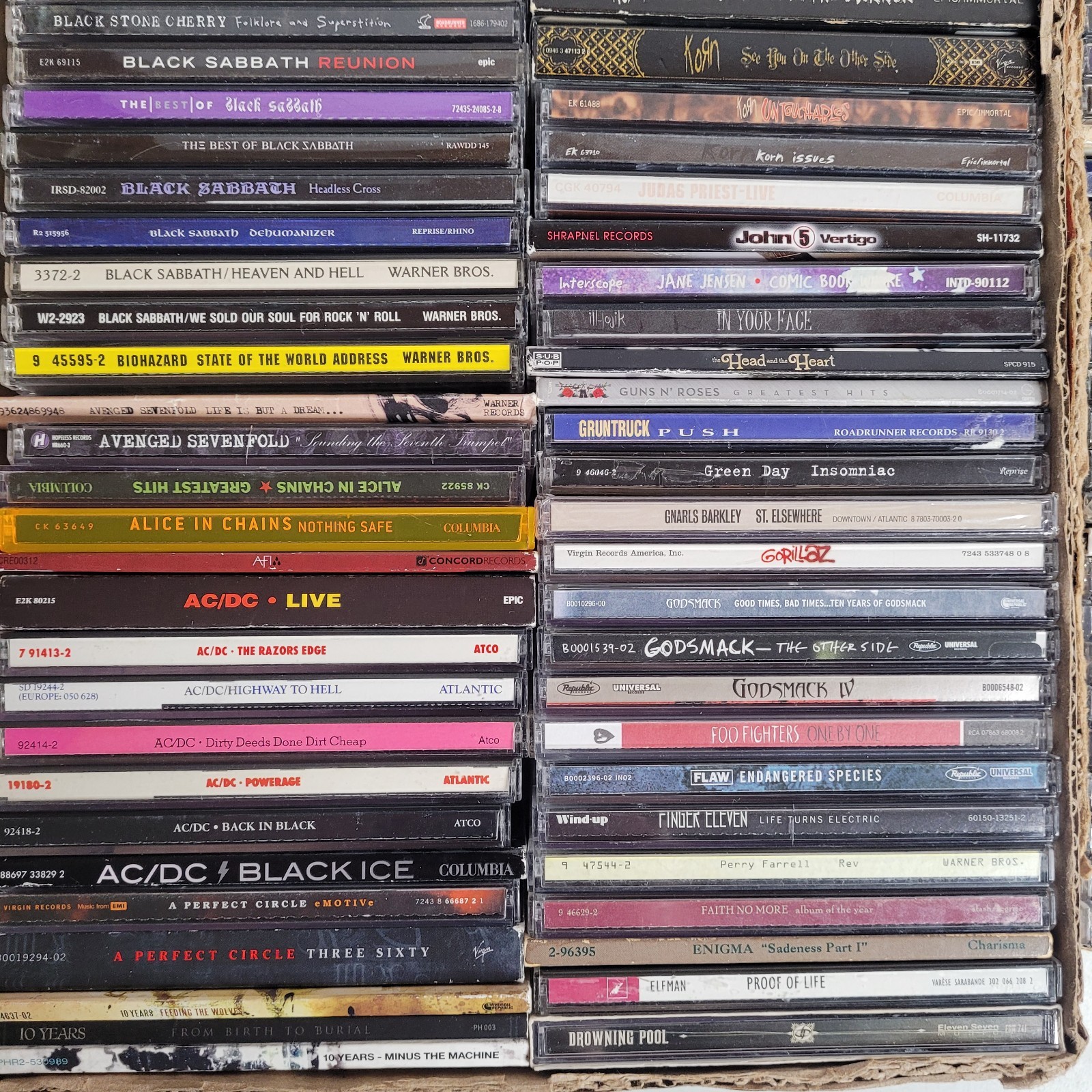 A-Z 90’s Grunge Y2K Rock Nu-Metal Punk CD TESTED Build Your Own Lot of Choices