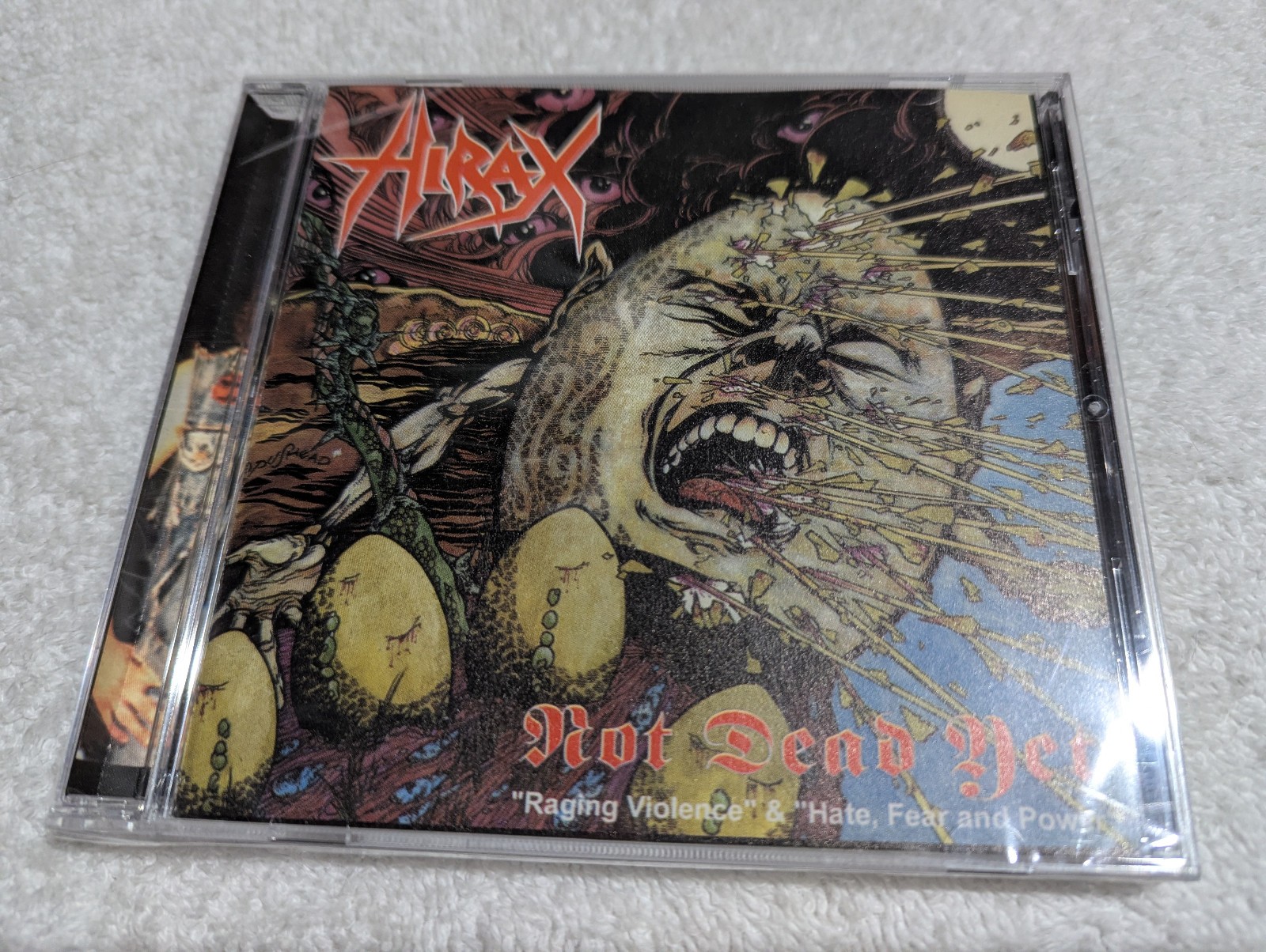 HIRAX Not Dead Yet CD crossover thrash metal Testament Exodus Phantasm 1st 2 LPs