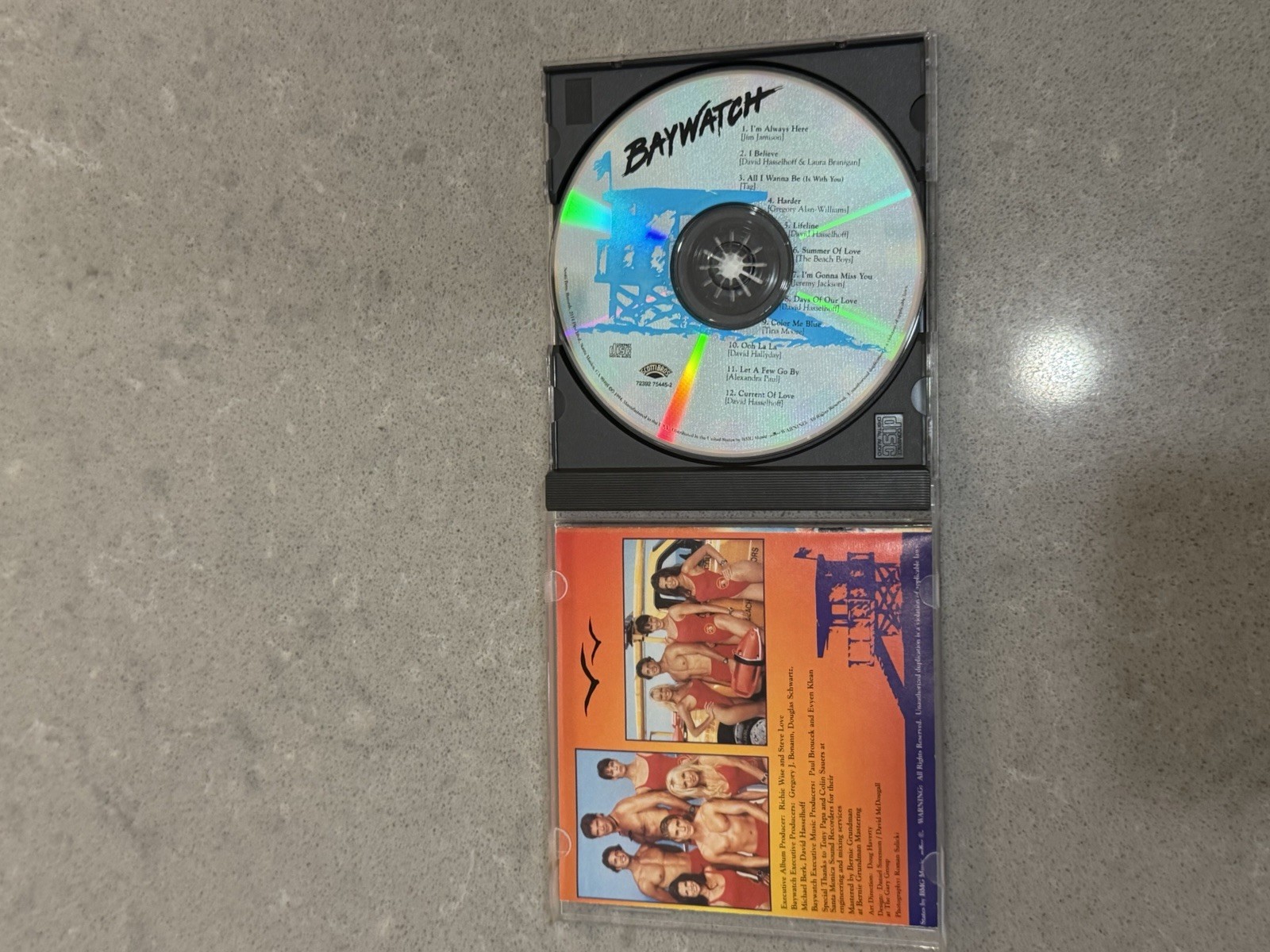 Baywatch [Original TV Soundtrack] by Various Artists (CD, Sep-1998, Zomba (USA))