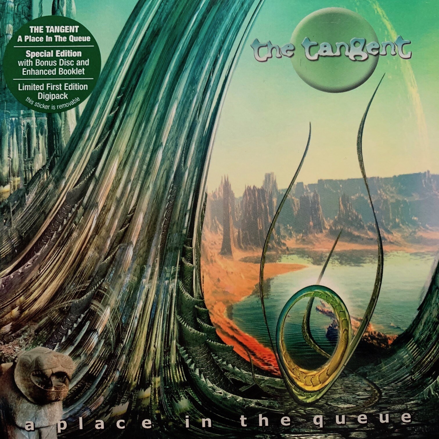 A Place in the Queue [Bonus CD] [Digipak] by The Tangent (CD, Jan-2006, 2…