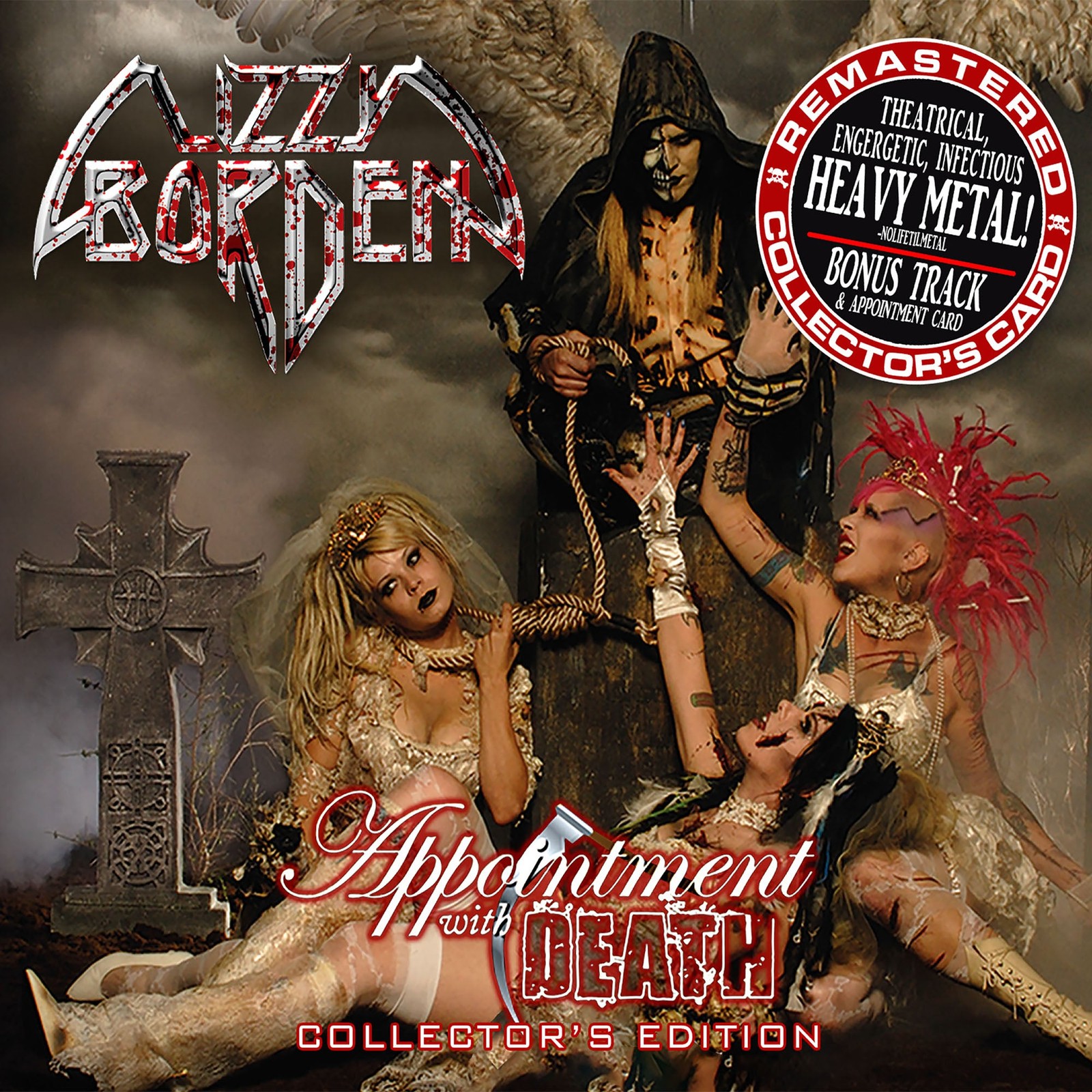 Lizzy Borden – Appointment With Death + 1 (Deluxe Collector’s CD, 2025) Only 500