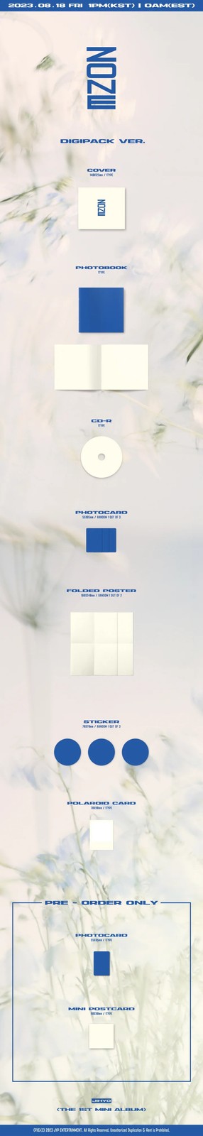 JIHYO (TWICE) ZONE (Digipack Ver.) (CD) Album Digipak