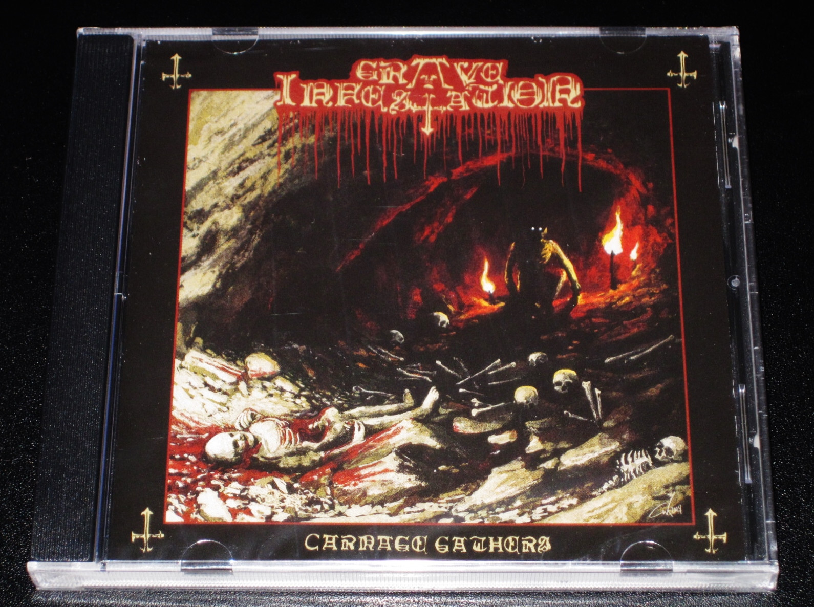Grave Infestation: Carnage Gathers CD 2025 Dark Descent Records USA DDR329CD NEW