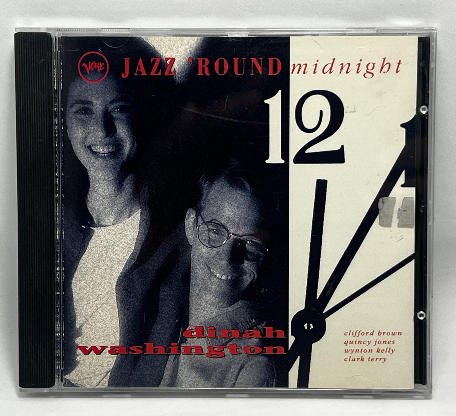 Vintage Dinah Washington CD Jazz ‘Round Midnight Vocal Jazz Album Verve 1993