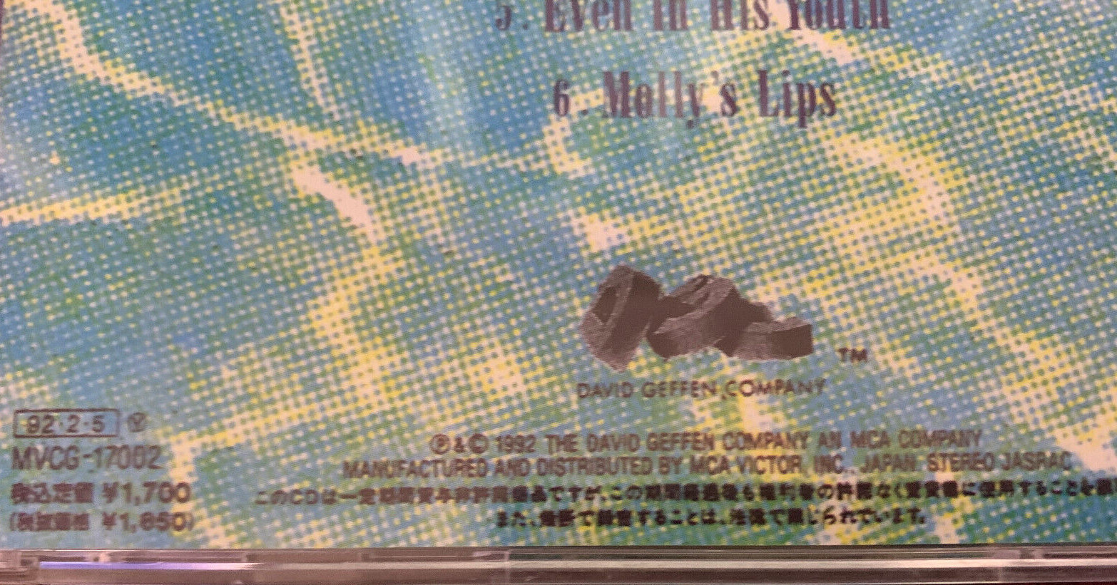 NIRVANA – HORMOANING CD genuine original Japanese release Ex cond
