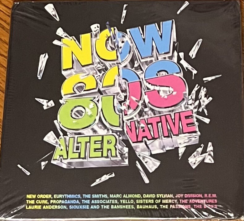 VARIOUS ARTISTS “NOW 80S ALTERNATIVE” BRAND NEW ORIGINAL 2023 UK4CD ALBUM IMPORT