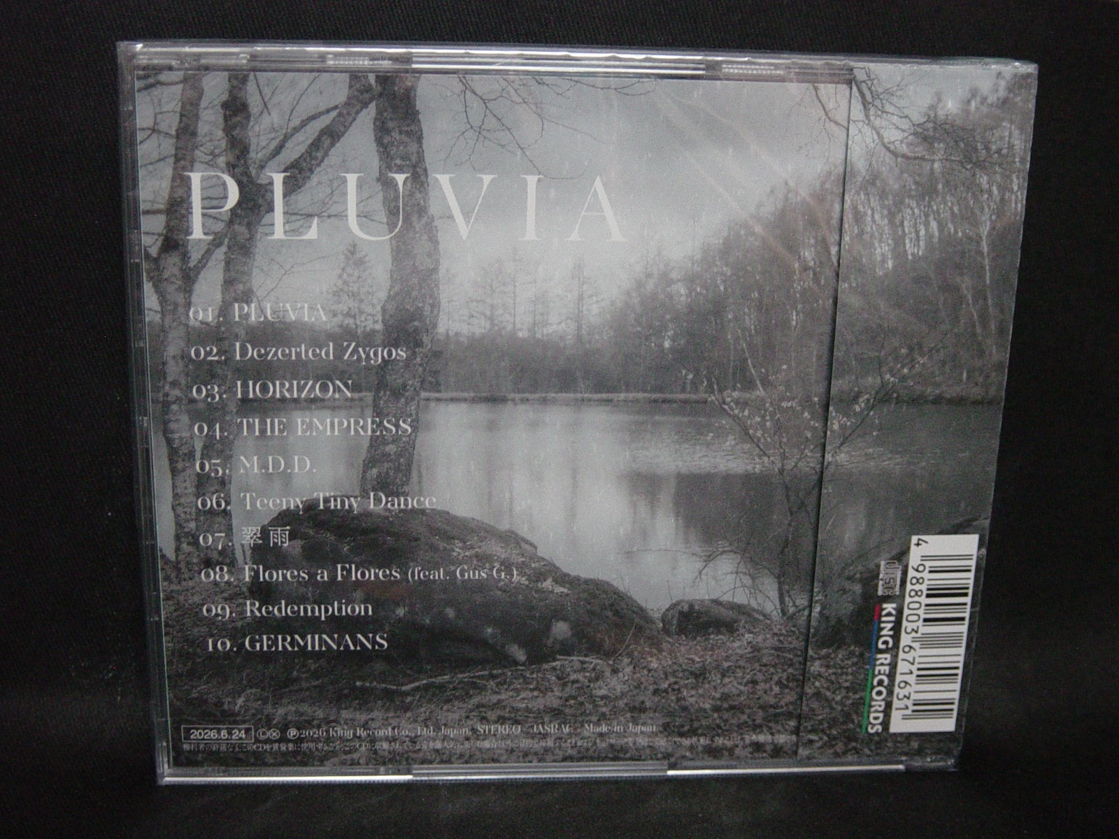 SAKI Pluvia JAPAN CD Firewind Amahiru Mary’s Blood Gus G. Destrose Inst. HM !