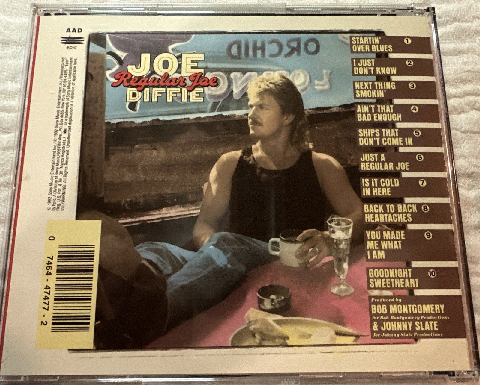 Diffie, Joe : Regular Joe CD EPIC SONY RECORDS