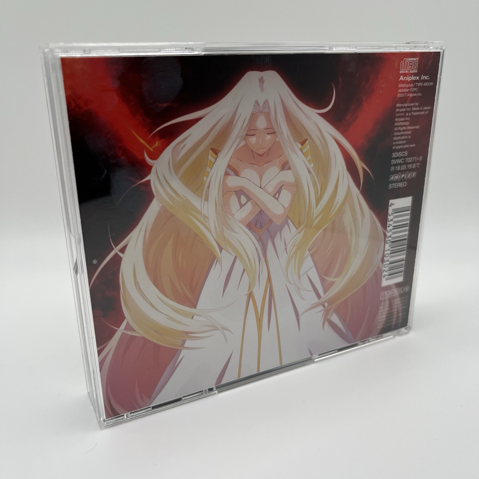 CatsArray / Fate Zero 3 Disc Original Soundtrack Anime CD