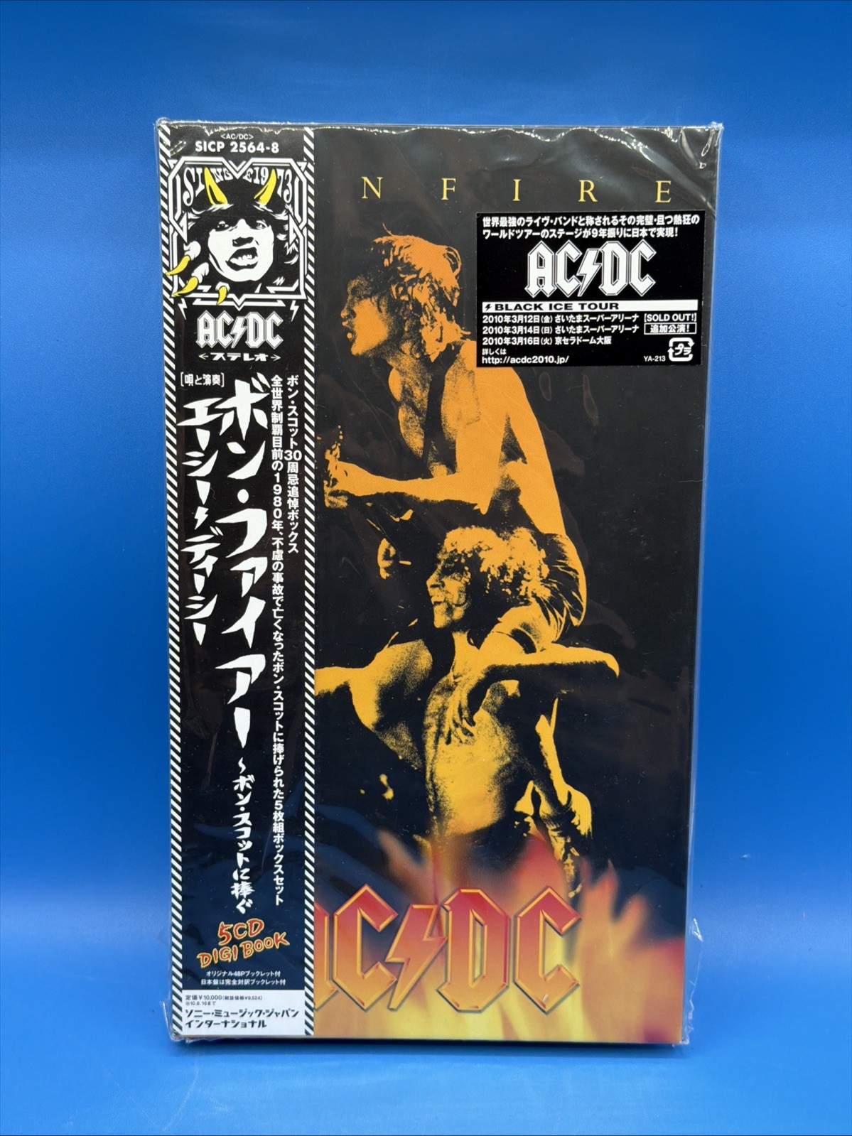 AC/DC Bonfire Japan 5CD Digibook SICP-2564-8 Sealed w/OBI Sony Music SEALED