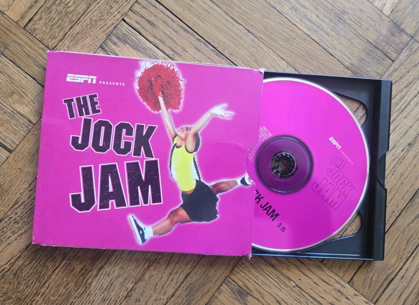 The Jock Jam [Single] by Various Artists (CD, Apr-1997, Rhino (Label) Tested