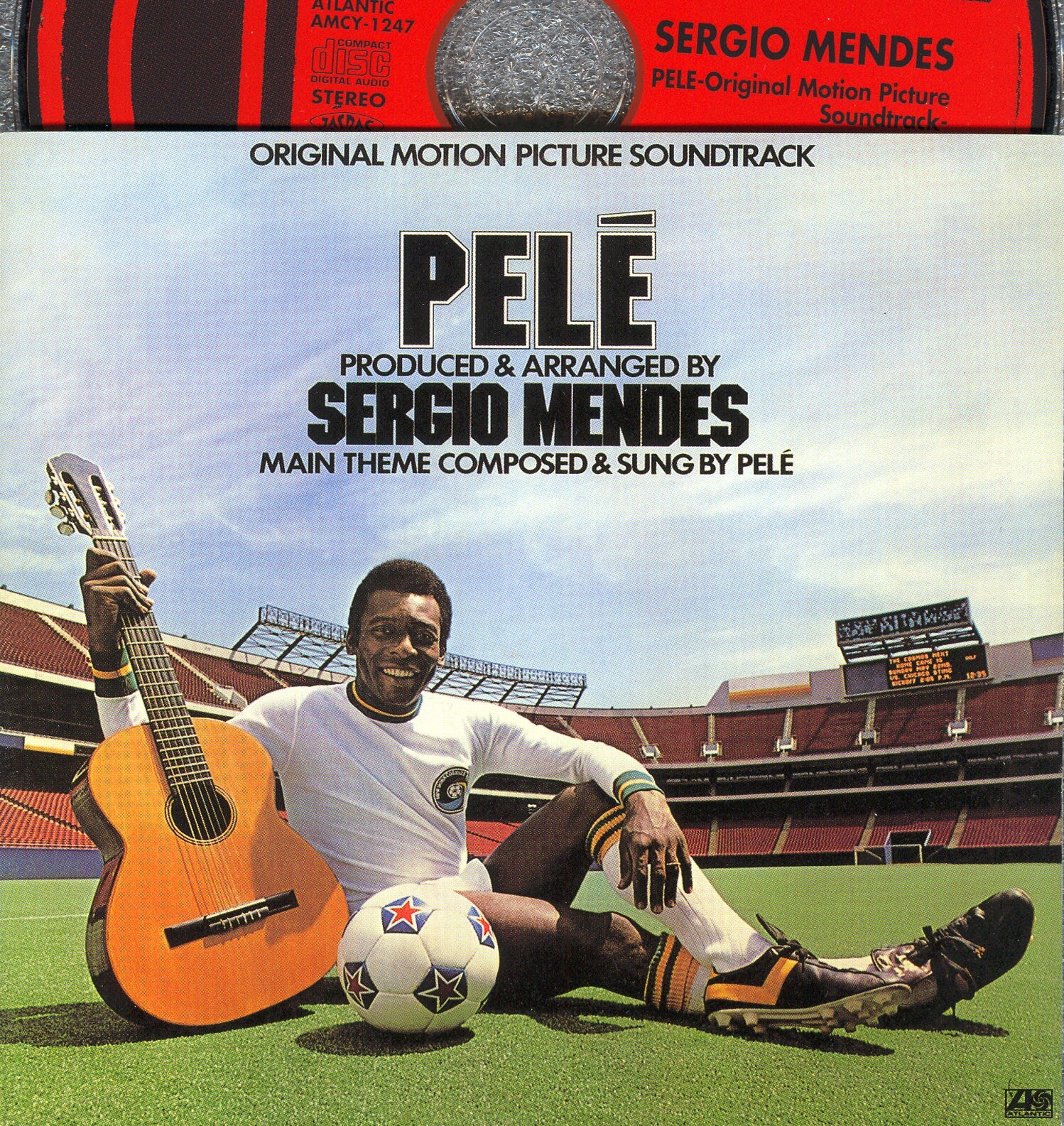 SERGIO MENDES PELE ORIGINAL MOVIE SOUNDTRACK JAPAN CD ATLANTIC NO OBI AMCY1247