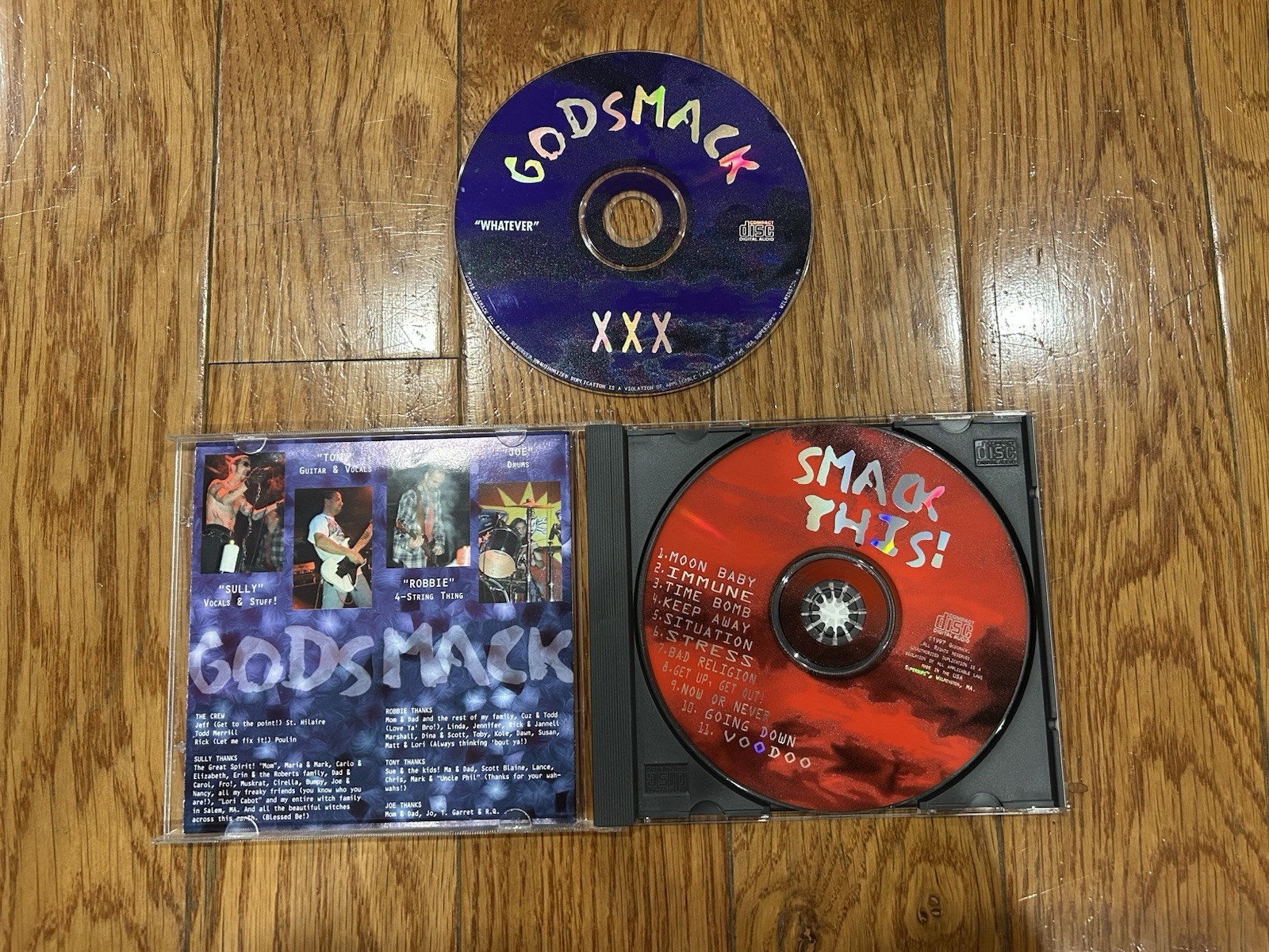 Godsmack All Wound Up Rare 1998 Independent 2 CD Set Whatever Bonus Disc Metal