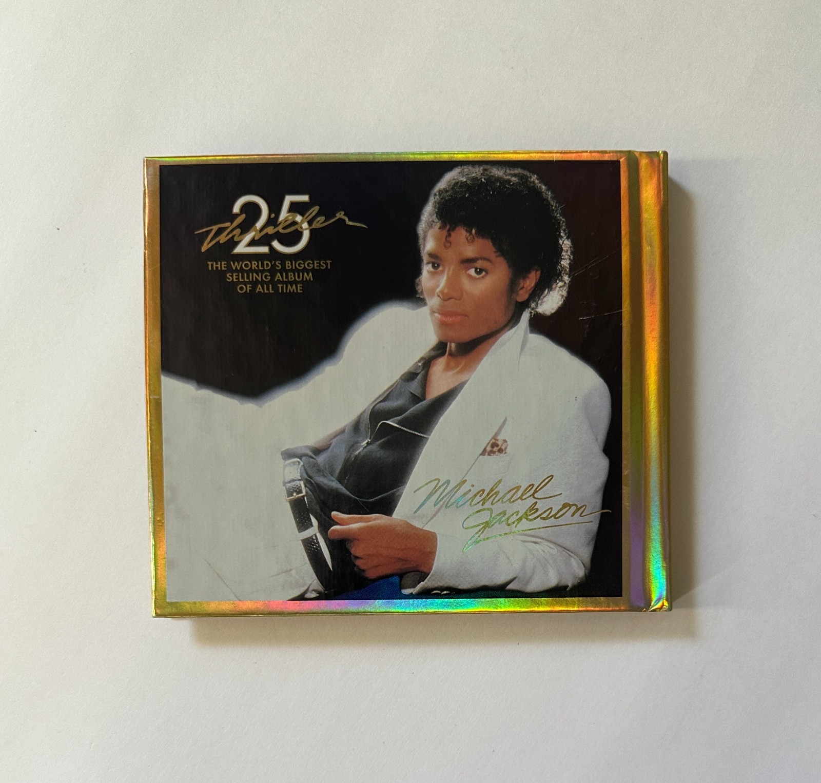 MICHAEL JACKSON Thriller 25th Anniversary Edition | 2008 Digibook CD + DVD